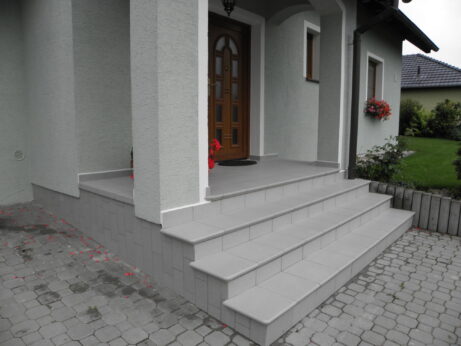 stylové vstupní schodiště pro RD